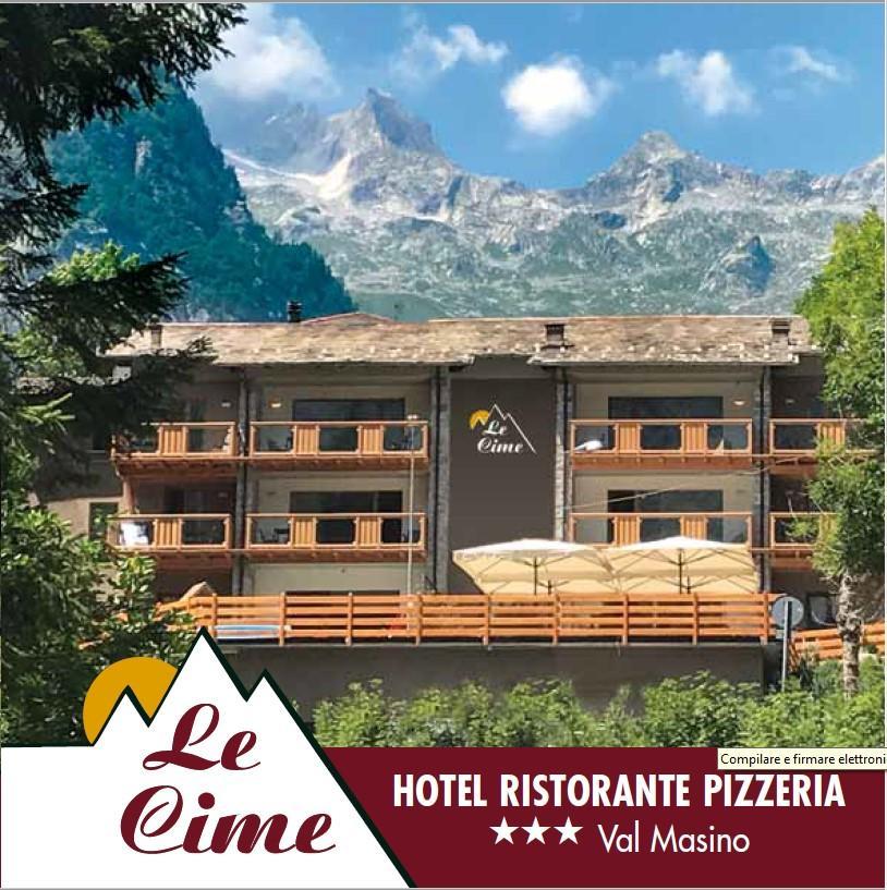 Hotel Le Cime Val Masino Exterior foto